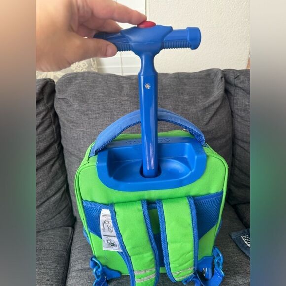 TWISE Twise Side-kick Rolling Backpack, Dino - Picture 9 of 14